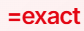 Exact Logo